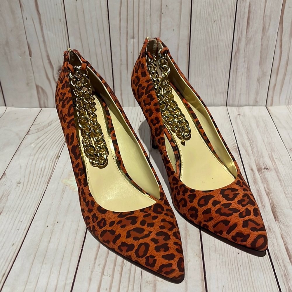 Jessica Simpson Cheetah Print 3-1/2” Heels